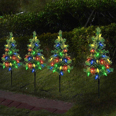 🎄Solar Christmas Tree for Christmas Decoration 4 colors 20 lamp beads