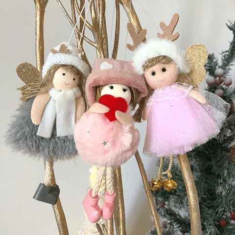 Handmade Christmas Fairy Angel Dolls