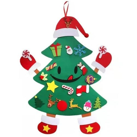 ❤️Kids DIY Felt Christmas Tree