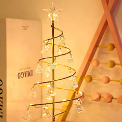 New Christmas Crystal Tree Light Room Bedroom Decoration Led Lamp