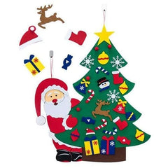 ❤️Kids DIY Felt Christmas Tree