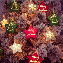 🎁Lighted Christmas Tree Twinkle Ornaments