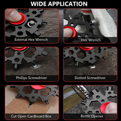 23-in-1 Snowflake Multitool