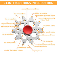 23-in-1 Snowflake Multitool