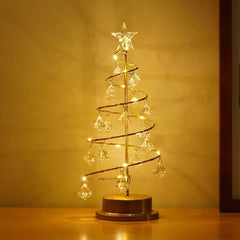 New Christmas Crystal Tree Light Room Bedroom Decoration Led Lamp