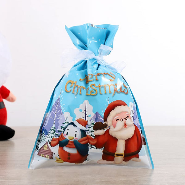 Christmas Drawstrings Gift Bags