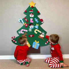 ❤️Kids DIY Felt Christmas Tree